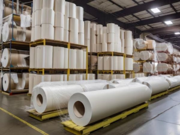 Màng PE cuộn to được sử dụng nhiều trong công nghiệp, logistics